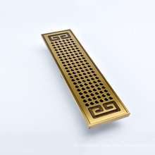 Linear Grating Channel Bathroom Sink Shower Drain For Roof  Terrace Balcony